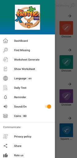 Maths new learning Screen 2