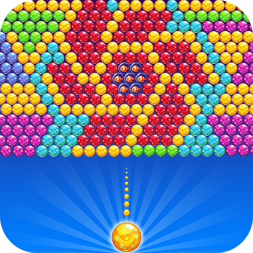 Bubble Shooter Gem Puzzle Pops  Icon