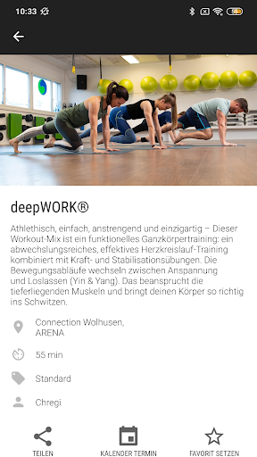 Android application Connection Wolhusen screenshort