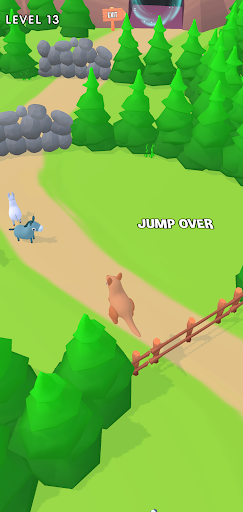 Android application Animal Merge 3D screenshort