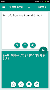 한국어 - 베트남어 번역기 - Google Play 앱