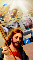 screenshot of Glowing Lord Jesus Keyboard Th