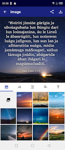 Garifuna English Spanish Screen 2