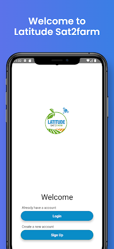 Android application Latitude Sat2Farm screenshort