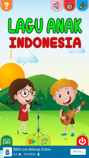Android application Lagu Anak Indonesia screenshort
