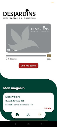 Desjardins Screen 3