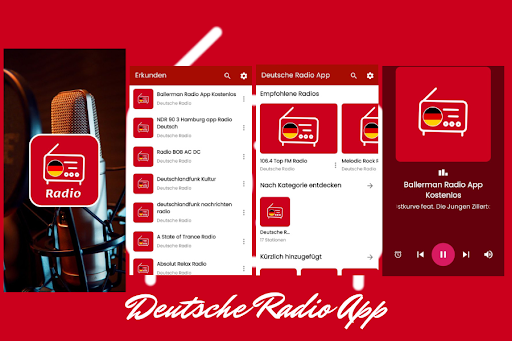 Android application Deutsche Radio App German FM screenshort