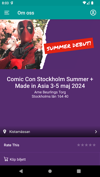 Heroes Comic Con Nordics - 1.5.1 - (Android)