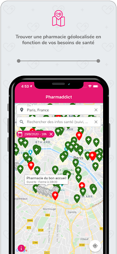 Android application Pharmaddict screenshort