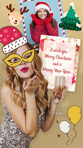 Android application Xmas Photo–Frames and Cards screenshort