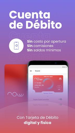 Now Bank: Tarjeta de Crédito Screen 2