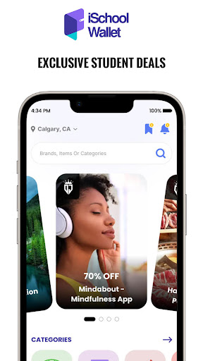 Android application iSchoolWallet screenshort