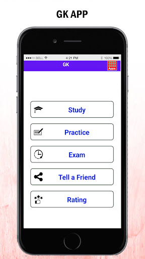 Android application GK App : General Knowledge App screenshort