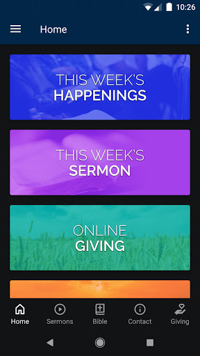 Android application FaithCommunityMD screenshort