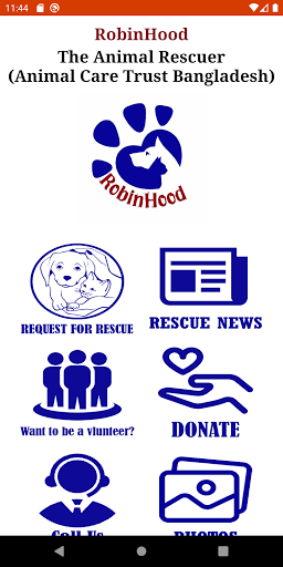 Android application RobinHood The Animal Rescuer screenshort