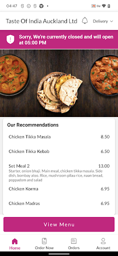 Taste Of India Auckland Ltd Screen 2