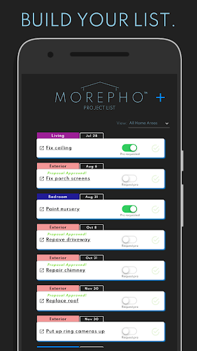 MOREPHO Home Project Planner