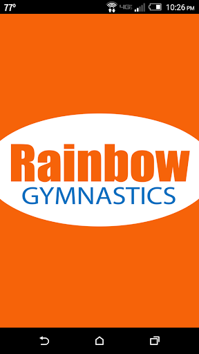 Android application Rainbow Gymnastics screenshort