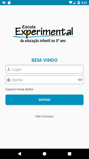 Android application Escola Experimental screenshort