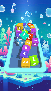 Chain Cube: 2048 3D game