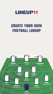 Lineup11 - لصنع تشكيلة فريقك