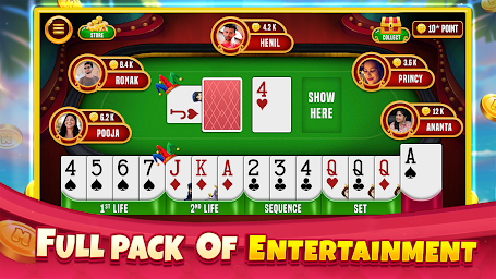 Indian Rummy Offline Card Game