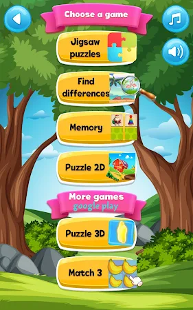 Game screenshot puzzle for kids with dinosaurs hack
