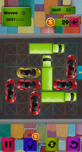 Android application Puzzle Car Park screenshort