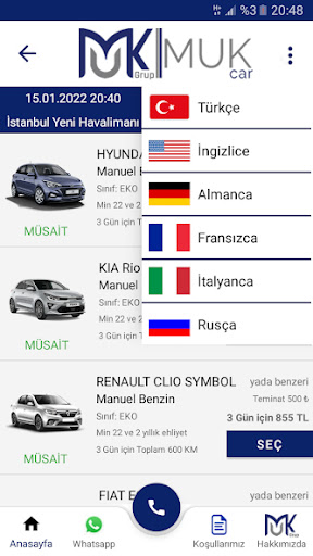 MUK CAR Araç Kiralama