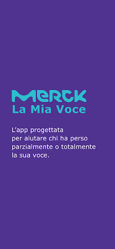 Android application La mia voce screenshort