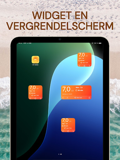 UV-index - Tan-widget