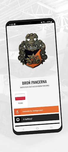 Android application MUZEUM BRONI PANCERNEJ-POZNAŃ screenshort