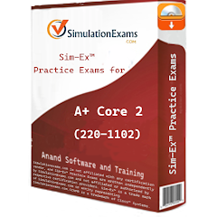 Sim-Ex Practice Exams A+ Core2