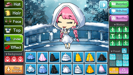 Snow Princess Pretty Girl Screen 2