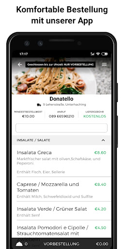 Android application Donatello screenshort