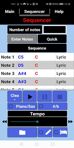 Perfect Pitch Tenor Screen 2