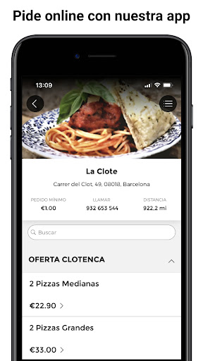 Android application La Clote screenshort