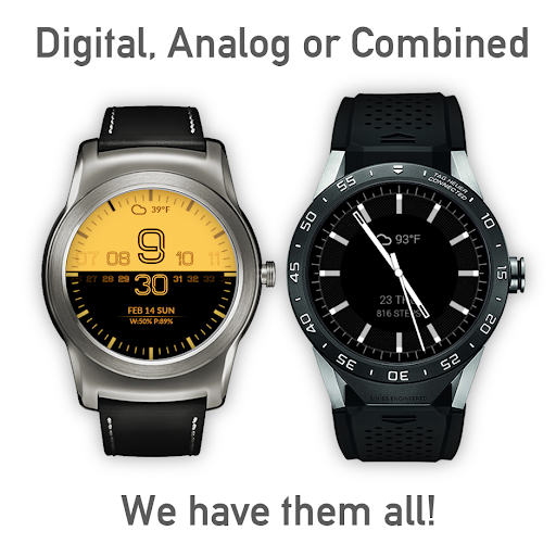 Watch Face - Minimal & Elegant for Android Wear OS  screenshots 4