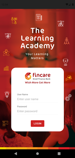 iExcel – Fincare Learning App Screen 3