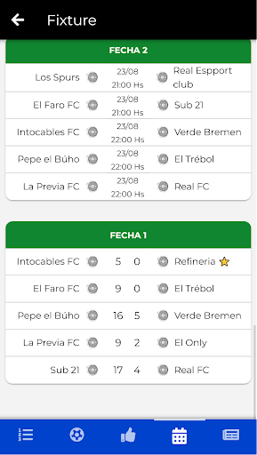 A.D.N. Ligas y Torneos Screen 3