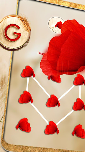 Poppy Flower Launcher Theme