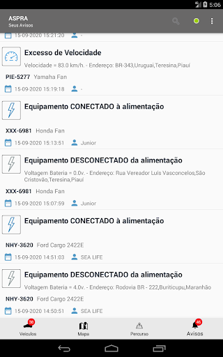 ASPRA Rastreamento Screen 3