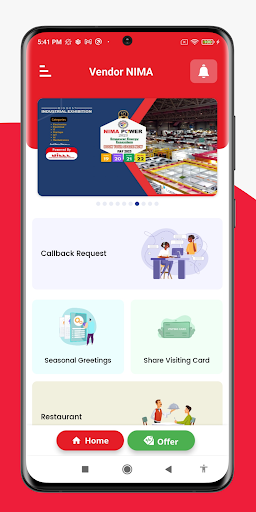 Vendor NIMA Screen 3