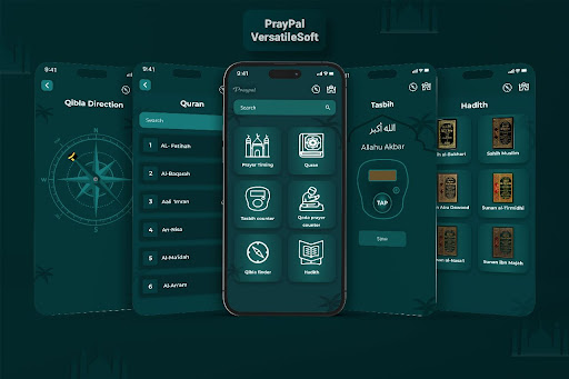 Android application Pray Pal screenshort