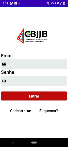 Android application CBJJB - Carteirinha Digital screenshort