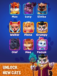 Cat Heroes - Match 3 Puzzle