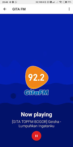 GITA FM Screen 3