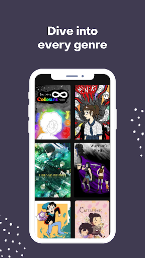 Inkverse Webtoons & Manga Screen 2