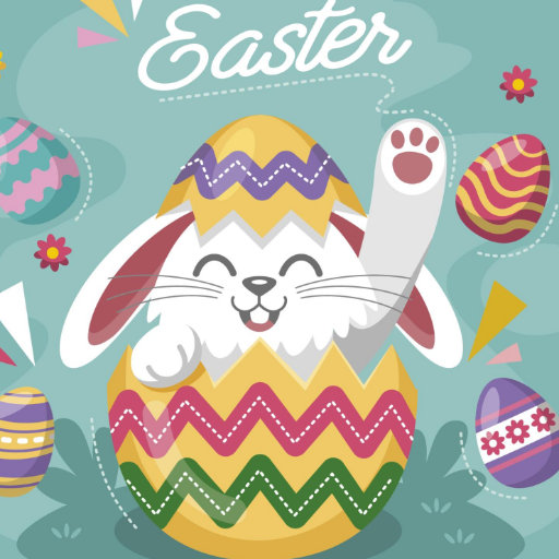 Easter Bunny Stickers logo