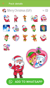 Christmas Stickers & GIF (WAStickerApps) 2